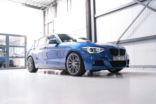 BMW 1 Serie BMW 1-serie 116i M Sport | Estoril blue | Alcantara | LED | M performance | unieke auto | NAP orig NL | Trekhaak | 19 inch | - afbeelding nr 35