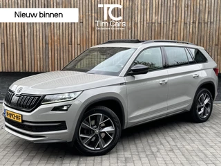 Škoda Kodiaq 1.5 TSI Sportline Automaat 7persoons | Panoramadak | LED verlichting | Adaptieve cruise control | Trekhaak afneembaar | Groot navigatiesysteem | Canton HiFi | Stoelverwarming | Parkeersensoren voor en achter | Achteruitrijcamera