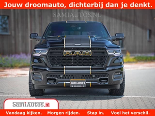 Dodge Ram 1500 Dodge Ram 1500 Limited Night High Output 540HP 706Nm | Massage + Full Option | De Meest Luxe en Volle Pick-Up in zijn Klasse | Comfortabele Dubbele Cabine met Royale 5 Zitplaatsen | BPM vrij | Nu Leverbaar uit Voorraad | Voorraad Nr 2324 - 5142 - afbeelding nr 2