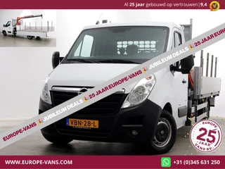 Opel Movano 2.3 CDTI 145pk E6 Open Laadbak + Kraan 08-2019