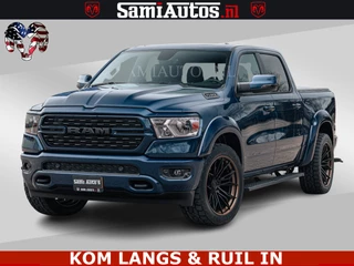 Dodge Ram Pick-Up SPORT | 5.7 V8 4x4 HEMI | PANORAMA DAK | GROOTSCHERM 12 INCH | LPG | Patriot Blue