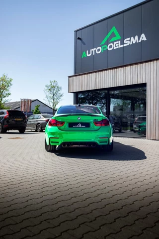 BMW M4 BMW 4-serie Coupé M4 Competition Headup 360View Keramisch Carbon Interieur Signal Green individual 43000km BJ2018 - afbeelding nr 12