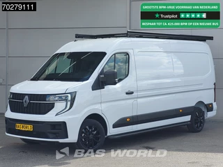 Renault Master Renault Master 130PK Special Edition 2025model L3H2 LED Imperiaal 17 inch Velgen Airco Cruise Camera Carplay Parkeersensoren L3 13m3 Airco Cruise control - afbeelding nr 1