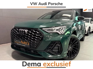 Audi Q3 Sportback 45 TFSI e 3X SLINE BLACK-LINE 20'' PANO/LEDER/SFEERVERL/SONOS/M-STOELEN/CAM/DAB///