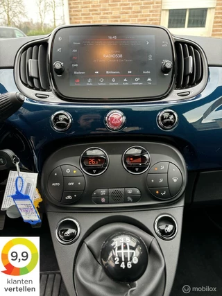 Fiat 500 Fiat 500 1.0 Hybrid Dolcevita|Panoramadak|Carplay|03-2024| - afbeelding nr 16