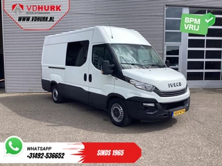 Iveco Daily 35S16V 2.3 ZF Aut. L3H2 EXPORT 270Gr. Deuren/ 3.5t Trekverm./ Climate/ Camera/ Trekhaak