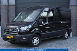 Ford E-Transit L3H2 68 kWh l DUBBEL CABINE l 2X SCHUIFDEUR l 360 CAMERA l PARKEERHULP