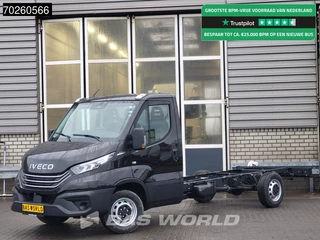 Iveco Daily 35S21 BPM VRIJ! 3.0L Automaat BPM VRIJ Chassis Cabine 410WB 2025 model LED CarPlay ACC Airco Fahrgestell Airco