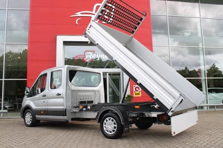 Ford Transit Ford Transit 350 2.0 TDCI L3 KIPPER 3 ZIJDIG DC TREND | KIPPER 3 ZIJDIG KANTELBAAR | OPEN LAADBAK | DUBBELE CABINE | TREKHAAK | DAB+ RADIO | CRUISE CONTROL | CLIMATE CONTROL | VERWARMBARE VOORRUIT | BLUETOOTH AUDIO | 7-PERSOONS | NIEUWE BUS! | 2800KG TREKGEWICHT! | - afbeelding nr 35