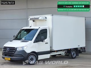 Mercedes-Benz Sprinter Mercedes Sprinter 314 CDI Koelwagen Automaat Bi temp Thermo King V-300 Max Koeler Koel Vries Vriezer Kühlkasten Airco - afbeelding nr 1