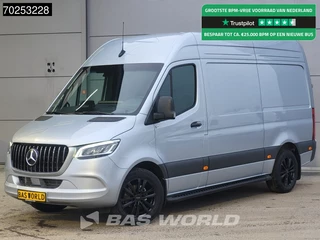 Mercedes-Benz Sprinter Mercedes Sprinter 319 CDI Automaat L2H2 AMG Black Edition LED 18'' MBUX Camera 11m3 Airco Cruise control - afbeelding nr 1