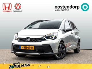 Honda Jazz 1.5 Full Hybrid Advance | Premium Sunlight Silver | NL auto | verwarmd stuurwiel | Adaptieve cruise control | stoelverwarming | privacy glass