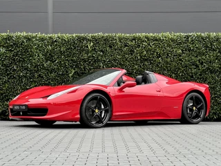 Ferrari 458 4.5 V8 Spider HELE, CARBON, LEDER, CAMERA, KERAMISCH, XENON, ECC-AIRCO, STOELVERWARMING, LICHTMETAAL 20"