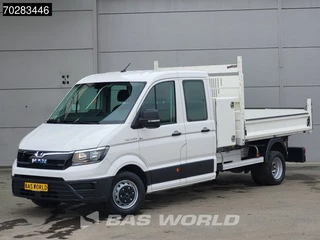 MAN TGE MAN TGE 5.120 Open Laadbak met Kist Dubbel Cabine Dubbellucht 3,5t Trekhaak Navi Airco Cruise Euro6 Pritsche Open Box Pickup Airco Dubbel cabine Trekhaak Cruise control - afbeelding nr 3