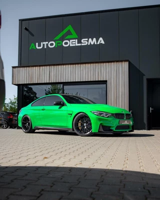 BMW M4 BMW 4-serie Coupé M4 Competition Headup 360View Keramisch Carbon Interieur Signal Green individual 43000km BJ2018 - afbeelding nr 15