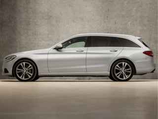 Mercedes-Benz C-Klasse 279Pk Automaat (GROOT NAVI, LUCHTVERING, CAMERA, LEDER, STOELVERWARMING, GETINT GLAS, ELEK SPORTSTOELEN, ELEK ACHTERKLEP, ZWART HEMEL, NIEUWE APK, NIEUWSTAAT) - afbeelding nr 2