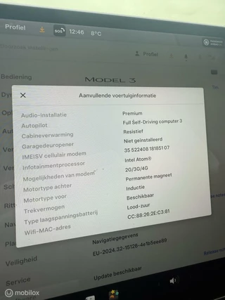 Tesla Model 3 Tesla Model 3 Long Range AWD 75 kWh Inclusief BTW trekhaak carbon - afbeelding nr 12