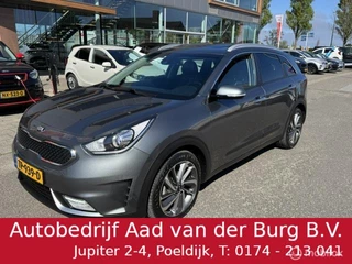 Kia Niro 1.6 GDi Hybrid Edition 140pk , 18 inch velgen & Brede banden, Trekhaak , Navigatie & Camera achter , Parkeerhulp Achter, Leder/stof bekleding , Priveglas , Key Less entry , Led verlichting , Fabrieks garantie