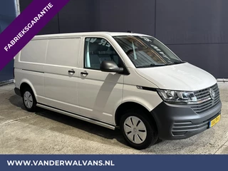 Volkswagen Transporter Volkswagen Transporter 2.0 TDI L2H1 Fabrieksgarantie Euro6 # Airco | Apple Carplay | Trekhaak | Cruisecontrol Android Auto, Parkeersensoren, Sidebars, Bijrijdersbank - afbeelding nr 11