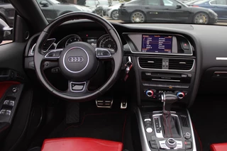 Audi A5 Audi A5 Cabriolet 1.8 TFSI Sport Edition NL Auto! / Leder / Nekverwarming / 19'' / B&O / Elektr. stoelen / Navigatie / DAB / Stoelverwarming - afbeelding nr 9