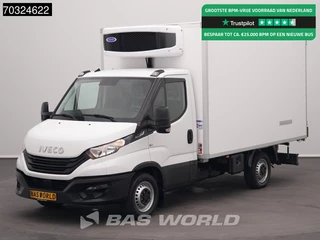 Iveco Daily 35S16 Automaat Koelwagen Vriezer Zijdeur Achterdeuren Carrier Xarios 5 Airco Camera Euro6 Bakwagen Gekoeld Koel Koeler Kühl Kühler Kühlwagen Kühlkoffer Vries Vriezer Vrieswagen Frigo Airco