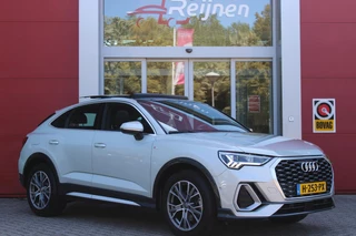 Audi Q3 Audi Q3 Sportback 35 TFSI 150PK S-TRONIC 7 S EDITION * NIEUWSTAAT * | S-LINE EXTERIEUR | S-LINE INTERIEUR | AUDI VIRTUAL COCKPIT | PANORAMISCH SCHUIF / KANTELDAK | NAVIGATIE | TWIN LEDEREN BEKLEDING ZWART MET ROTSGRIJS STIKSEL | VOORSTOELEN VERWARMBAAR | ACHTERUITRIJCAMERA | PARKEERSENSOREN VOOR / ACHTER | DODEHOEK DETECTIE |  ALARM SYSTEEM | FULL LED KOPLAMPEN INCLUSIEF LED ACHTERLICHTEN | ZWARTE HEMELBEKLEDING | AUDI SOUND SYSTEM | AMBIENTE VERLICHTING | 18