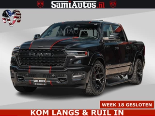 Dodge Ram Pick-Up HULK | Limited Night H.O 540HP 706Nm | Massage + Full Option | De Meest Luxe en Volle in zijn Klasse | Hulk Pack is meer prijs |