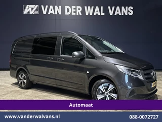 Mercedes-Benz Vito 116 CDI 164pk 9G-Tronic Automaat L2H1 Dubbele Cabine Fabrieksgarantie Euro6 Airco | 2x zijdeur | 5-Zits | 360 graden Camera | Navigatie