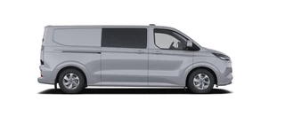 Ford Transit Custom Ford Transit Custom 320 2.5 PHEV L2H1 Limited DC 233pk | Dubbele zijschuifdeur | 12-weg verstel- en verwarmbare AGR Stoelen | Inklapbare trekhaak | 17 inch lichtmetalen velgen | Driver Assistance Pack Premium  | Verwarmbaar stuurwiel | Bekleding zijwand en achterdeuren (volledig), - afbeelding nr 2