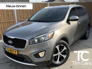 Kia Sorento EX V6 3.3 Automaat 290pk 7-persoons | Trekhaak | 2300kg trekgewicht | Leren bekleding | Stoelverwarming | Climate & cruise control | Elektrisch verstelbare stoelen | Parkeersensoren achter | Achteruitrijcamera