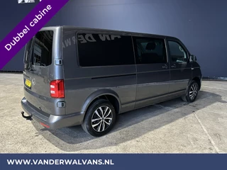 Volkswagen Transporter Volkswagen Transporter 2.0 TDI 150pk Automaat L2H1 Dubbele Cabine Euro6 Airco | 5-Zits | Navigatie | 2x Zijdeur | Cruisecontrol, LM velgen, Parkeersensoren, 2500kg Trekhaak - afbeelding nr 14