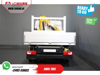 Volkswagen Crafter Volkswagen Crafter 50 165 pk Effer 352S Kraan/ Crane/ Kran/ Autokran/ PTO/ Open laadbak/ Dubbel Lucht - afbeelding nr 6