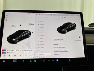 Tesla Model 3 (INCL-BTW) Aut. *PANO | AUTO-PILOT | NAPPA-FULL-LEATHER | KEYLESS | FULL-LED | MEMORY-PACK | SURROUND-VIEW | DAB | CARPLAY | DIGI-COCKPIT | LANE-ASSIST | COMFORT-SEATS | 19