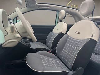 Fiat 500C Fiat 500C 1.2 Lounge 2018 MINT GROEN | Cabriolet | Climate Control - afbeelding nr 19
