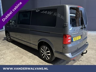 Volkswagen Transporter Volkswagen Transporter 2.0 TDI 150pk Automaat L2H1 Dubbele Cabine Euro6 Airco | 5-Zits | Navigatie | 2x Zijdeur | Cruisecontrol, LM velgen, Parkeersensoren, 2500kg Trekhaak - afbeelding nr 2