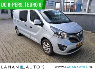 Opel Vivaro Opel Vivaro 1.6 CDTI 125pk L2H1 DC 6-pers. Innovation Executive | Dubbele Cabine Euro 6 CarPlay ECC Navi 2x Schuifdeur Metallic 17