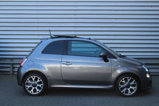 Fiat 500 Fiat 500 0.9 TwinAir 81pk Turbo 500S Panoramadak NL-Auto NAP Airco CPV El. Ramen 16