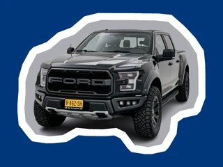 Ford F-150 USA 3.5 V6 Ecoboost SuperCrew Raptor Black Rhino wheels B&O Audio Leder Prins LPG