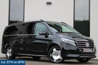 Mercedes-Benz V-Klasse 300d / XXL / AMG / Exclusive / 4-Matic / 7 Pers / Luchtv / Elec Stoel voor + Achter / Burmester / NIEUWSTAAT