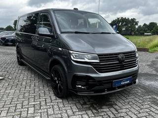 Volkswagen Transporter Volkswagen Transporter Bulli L2H1 2.0TDi 200pk DSG DC | Black Edition | Leer/alcantara | Dubbele cabine | 2x Schuifd m.Sluithulp | 20
