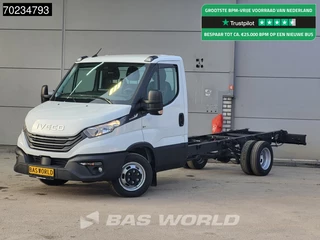 Iveco Daily Iveco Daily 35C18 3.0L Automaat Dubbellucht 2025 model 410WB ACC Camera Airco Navi Chassis Cabine Fahrgestell Airco Cruise control - afbeelding nr 1