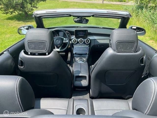 Mercedes-Benz C-Klasse Mercedes-Benz C-klasse Cabrio 180 AMG CABRIO Automaat Sfeerverlichting Airscarf Nekverwarming Automaat-Cruise control-Ac - afbeelding nr 9