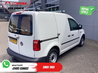 Volkswagen Caddy Volkswagen Caddy 2.0 TDI BPM VRIJ! Airco / Cruise/ Trekhaak/ NAP NL Auto/ Lage KM's - afbeelding nr 9