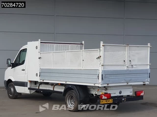 Volkswagen Crafter Volkswagen Crafter 136pk Open Laadbak met Kist Dubbellucht 3,5t Trekhaak Airco Euro6 Tipper Benne Kieper Airco Trekhaak - afbeelding nr 2