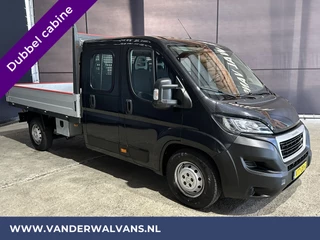 Peugeot Boxer Peugeot Boxer 2.2 Blue HDi 140 pk Pick up Dubbele cabine open laadbak Euro6 Airco | 7-Zits | Bluetooth telefoonvoorbereiding - afbeelding nr 8