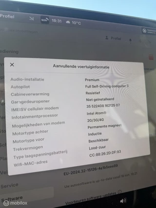 Tesla Model 3 Tesla Model 3 Long Range AWD 75 kWh Pearl White Trekhaak Marge - afbeelding nr 18