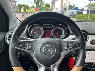 Opel ADAM Opel ADAM 1.0 TURBO ROCKS FAVOURITE CABRIOLET / HALF LEDER / ECC / PDC / LMV - afbeelding nr 14