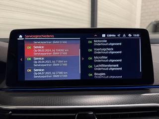 BMW 5 Serie HEAD-UP/LASER/ACC/TREKHAAK/360CAMERA/ALCANTARA/KEYLESS/SHADOW-LINE/DRIVING ASS PRO/SFEER/STUUR+STOELVERWARMING/LIVE COCKPIT/M-AERODYNAMIC/SOPHISTOGRAU/VOLLEDIG BMW DEALER HISTORIE - afbeelding nr 25