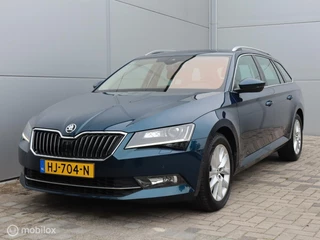 Škoda Superb Skoda Superb Combi 1.6 TDI Automaat Trekhaak LED PDC Leer ACC - afbeelding nr 12