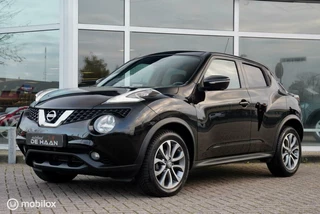 Nissan Juke Nissan Juke 1.6 DIG-T Tekna AUT LEDER 360 CAMERA NAVI PANODAK - afbeelding nr 17